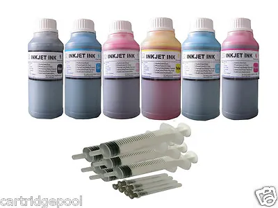 6x250ml ND® Compatible Refill Inks For Cartridge 79 Stylus Photo 1400 6x10oz/S • $54.98