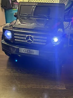 £100 • Buy Mercedes Benz G500 12V Kids Electric Ride On Car W/ Remote Control Black