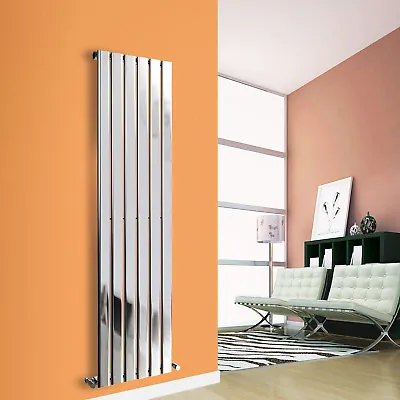 Vertical Designer Tall Upright Radiator Bathroom Flat Panel Rads 1600x408mm • £174.95