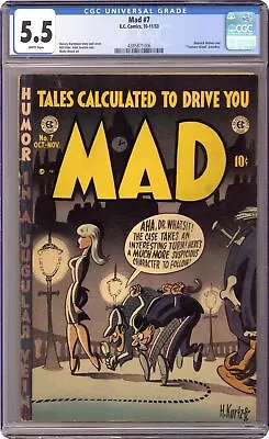 Mad Magazine #7 CGC 5.5 1953 4385871006 • $410