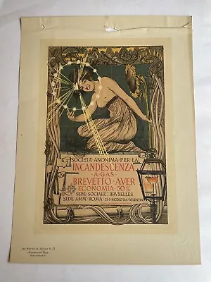 Original Lithograph By Giovanni Mataloni  Les Maitres De L’Affiche Plate #72 • $65