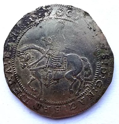 £885 • Buy Charles I Truro Crown Mm Rose 1642-3  AVF