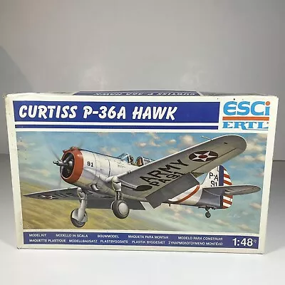 Esci Ertl 1/48 Curtiss P-36A Hawk Model Kit  • $26.99