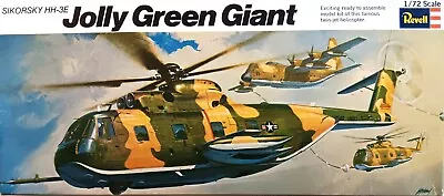 REVELL 1/72 SIKORSKY HH-3E JOLLY GREEN GIANT; No H-144 1969 PACKAGING. • £20.50