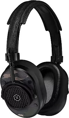 Master & Dynamic MH40 Wired Over The Ear  Headphones Black Metal / Camo Leather • $138.99