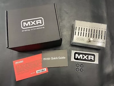 MXR M108S Ten Band EQ Pedal New! • $149.99