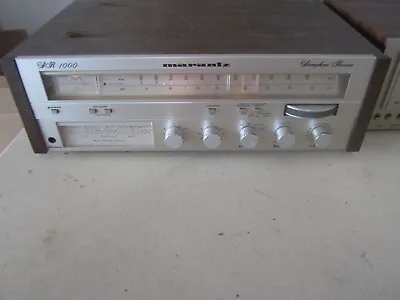 For Parts - Vntg Marantz Sr1000 Stereophonic Receiver -pwrs On & One Channel Bad • $119.31