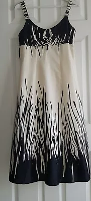Women's New Designer Long Flare Dress By DEBENHAMS 12 U.k • £24.99