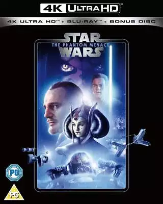 Star Wars Episode I - The Phantom Menace (4k Blu-ray) **NEW** • £9.99