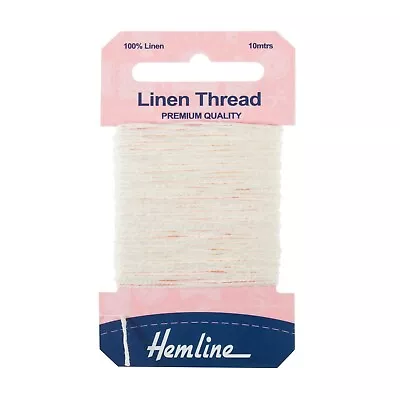 Hemline Linen Thread: 10m Assorted Colours Upholstery Canvas Saddlery Yarn • £3.50