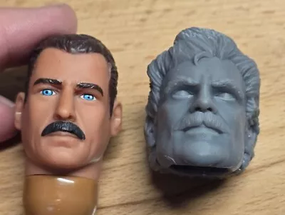 3d Printed MAGNUM PI SELLECK HEAD 1/6th Scale Fits 12  Body G.I. Joe Figures • $29.99