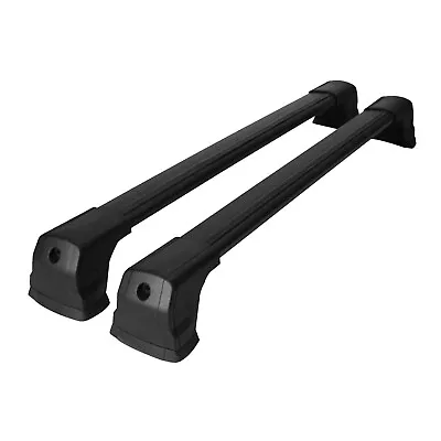 Fix Points Roof Racks Cross Bar Carrier For Mazda 3 Sedan 2014-2018 Black 2Pcs • $159.90