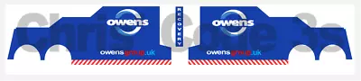£8.50 • Buy 1/76 Code 3 Owens Group Recovery Decals Suit Oxford Diecast Recovery Trucks