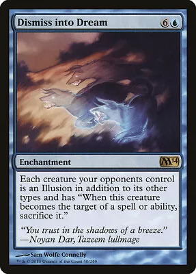 MTG Rare Dismiss Into Dream X 1 NM - Core Set 2014 • $2.10