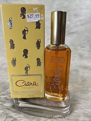 Vintage CIARA Perfume Revlon 2.3oz 80 Strength CONCENTRATED COLOGNE Spray • $31.99