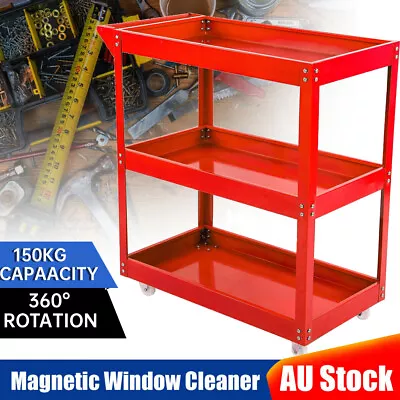 3-Tier Tool Cart Trolley Toolbox Workshop Garage Storage Organizer 200KG Load AU • $50