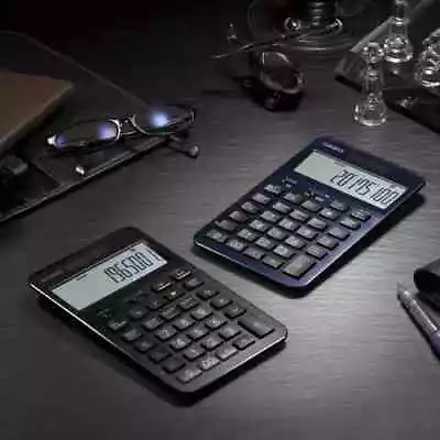 Casio Premium Calculator 12 Digit Black S100 BLUE  S100BU Flagship Model NEW!!! • $275