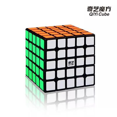 5x5x5 Super Fast Speed Magic Cube Developmental Toys Birthday Gift Boys Black • $11.99