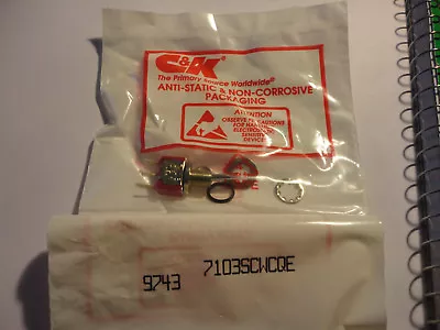 4pcs C & K 7103 On Off On Spdt Mini Toggle Switch • $12.95