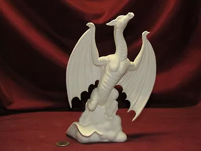 Ceramic Bisque U-Paint Air Dragon Ready To Paint Fantasy Mystical Elemental • $19.99