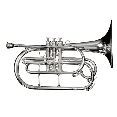 Adams MM1 Series Marching F Mellophone MM1S Silver • $1829.99