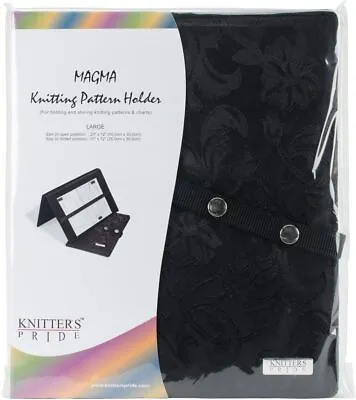 Knitter's Pride Magma Knitting Fold-Up Pattern Holder 19.65 X 11.81-Inches • $53.99