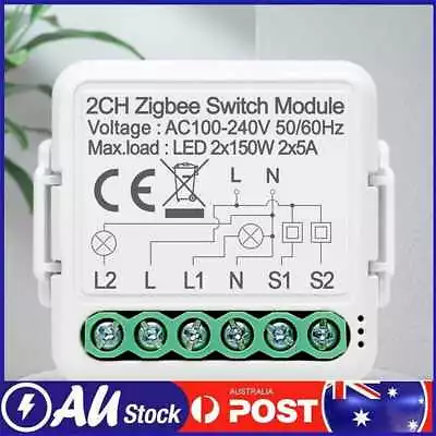 ZigBee Smart Switch Module Works With Alexa Google Home Light Switch Module • $27.30