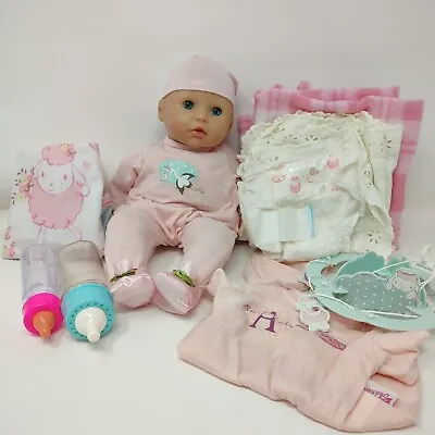 Baby Annabell Vintage 2008 Bundle Zapf Creation Closing Eyes Bed Time • £45