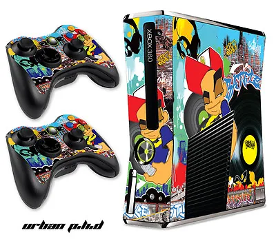 $8.95 • Buy Skin Decal Wrap For Xbox 360 Slim Gaming Console & Controller Xbox360 Slim PHD