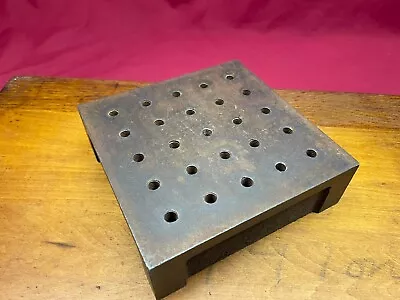 Vintage Machinist Steel Block For Setup Layout Work - Used (ST1299) • $29.99