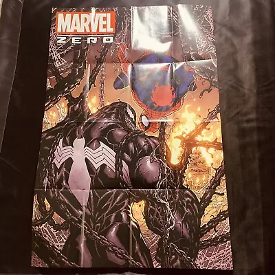 Marvel Zero #1 Patrick Gleason Marvel Comics Promo Poster 36x24 Spider-Man Venom • $8.99