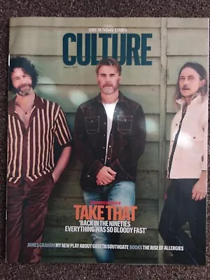 Times Culture Mag : Take That. June11th 2023.  H • £3.25