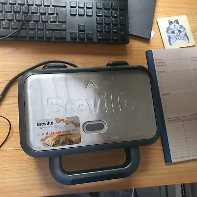 £17 • Buy Breville Deep Fill 2 Slice Sandwich Toaster - Stainless Steel (VST041-01)