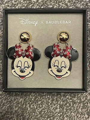Disney X Baublebar Minnie Mouse Earrings - Brand New • £20