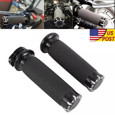 1  Hand Grips Motorcycle For Yamaha V-Star Vstar XVS 650 1100 Custom Silverado • $24.86