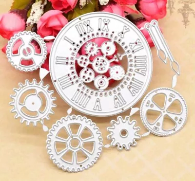 Clock Dial Cog Gear Hands Metal Cutting Die • £2.99