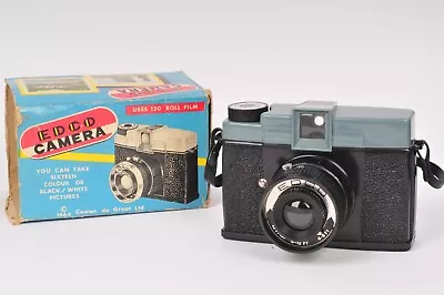 Vintage Diana (Edco Clone) 120 Film Camera With Box & OLD Film Loaded • £20