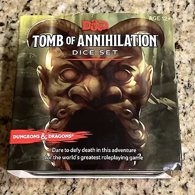 D&D Tomb Of Annihilation Dice Set - Wizards Of The Coast (2017) • $30