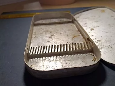 Vintage Aluminum Fishing Tackle Tin • $15