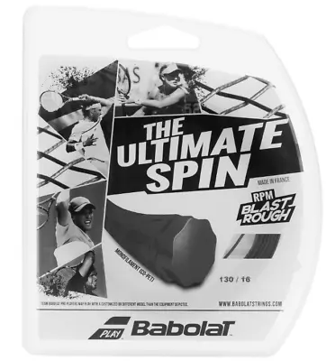 Babolat RPM Blast Rough 16 G Tennis String 40 Ft Set  - Brand New • $18.99