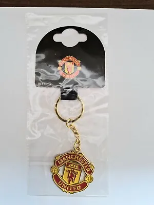 £6.99 • Buy Official Manchester United Football Club Crest Keyring