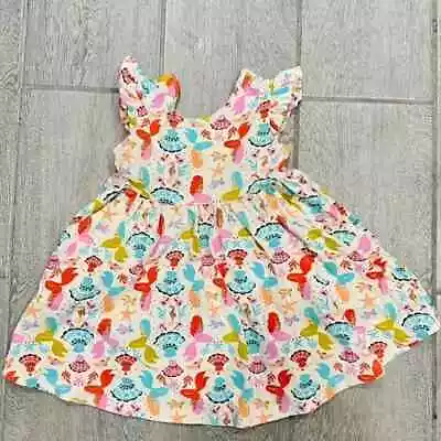 Hanna Andersson Toddler Girl Mermaid Dress Size 2T 85 • $15