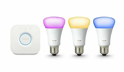 Philips Hue Richer Colours Starter Kit (3rd Generation) - E27 Screw • $150