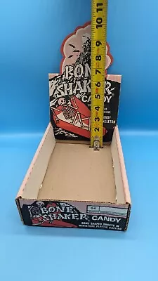 RARE VINTAGE 1980s SWIZZELS BONE SHAKER CANDY SKELETON DISPLAY BOX Halloween • $899.99