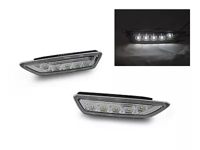 Clear White LED Bumper Side Marker Light For 2009-2012 Benz SL Class SL550 SL600 • $63.69