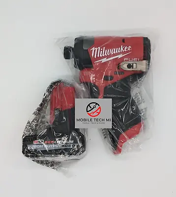 Milwaukee 3453-20 M12 FUEL 1/4  Hex Impact Driver + XC5.0 HO 5.0Ah Battery NEW • $139.98