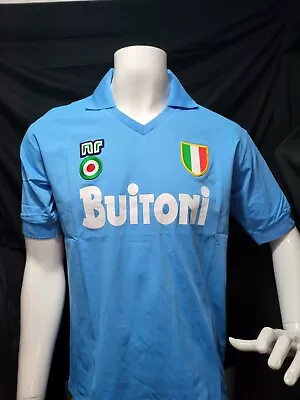  MARADONA 87-88 Home Retro VINTAGE MEN -  M Slim   Slim  • $50