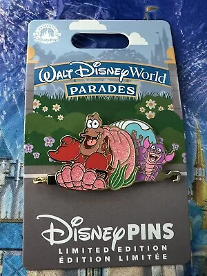 Disney Parks WDW Parades The Little Mermaid Sebastian Pin Limited Edition 3000 • $27.75