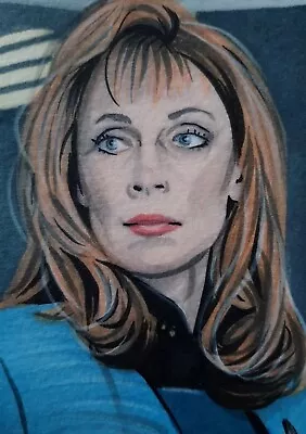 Original Star Trek Beverly Crusher Aceo Sketch Card Drawing • £4.99