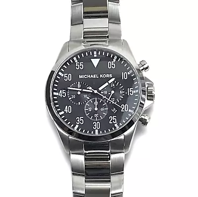 Michael Kors Gage Chronograph Silver-Tone Watch • $109.99